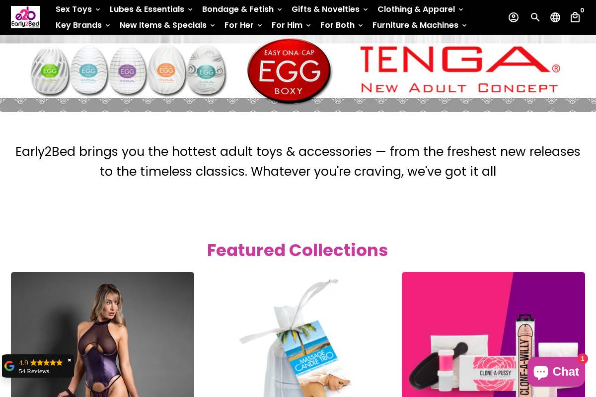 early2bed.com.au homepage screenshot