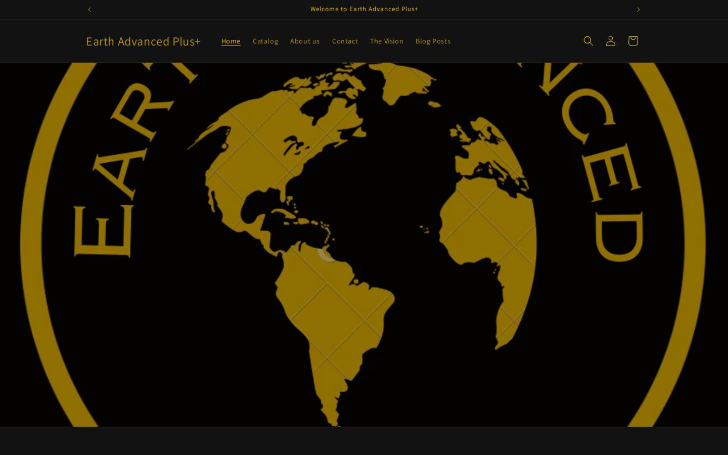 earthadvancedplus.com homepage screenshot