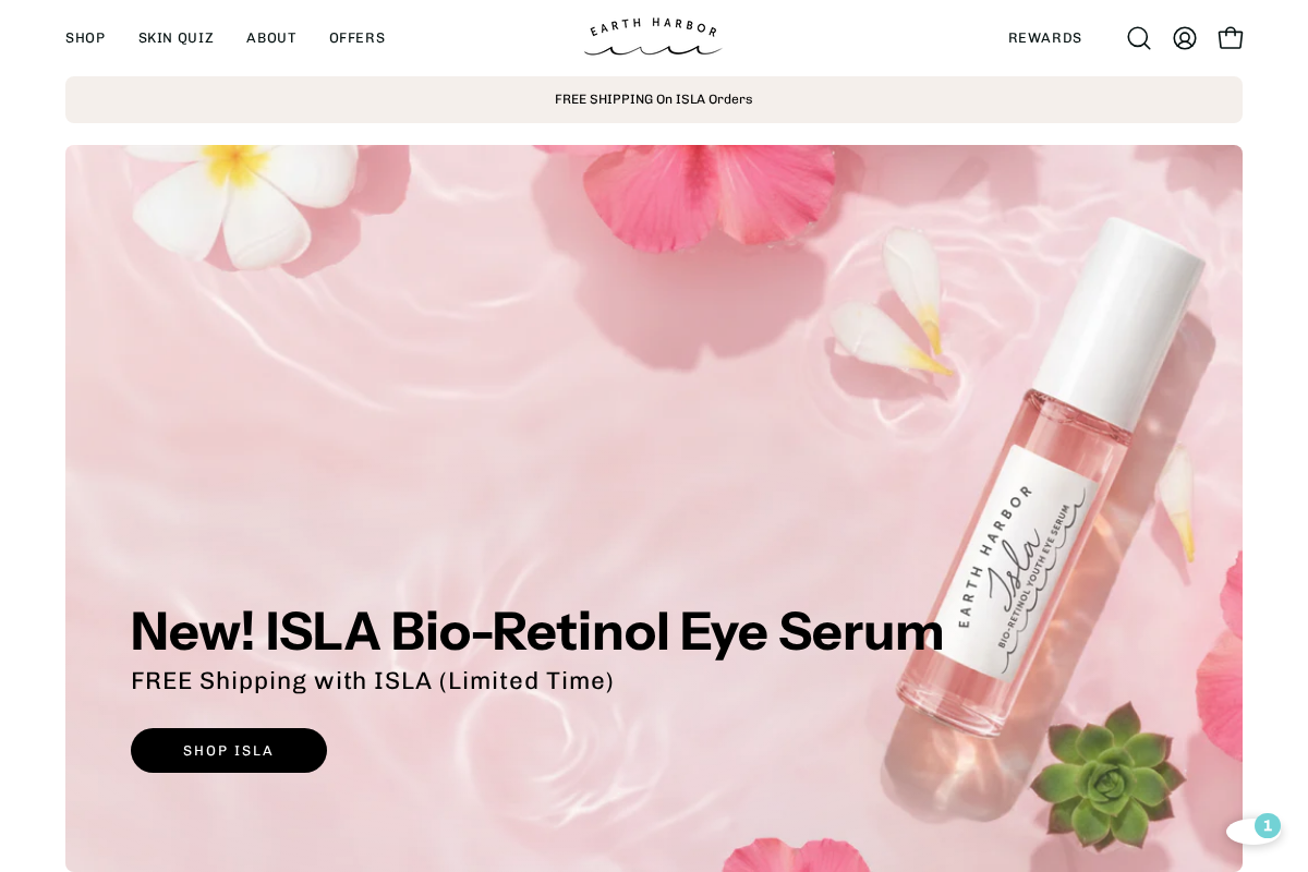 earthharbor.com homepage screenshot