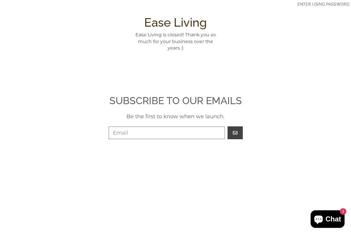 easeliving.com homepage screenshot