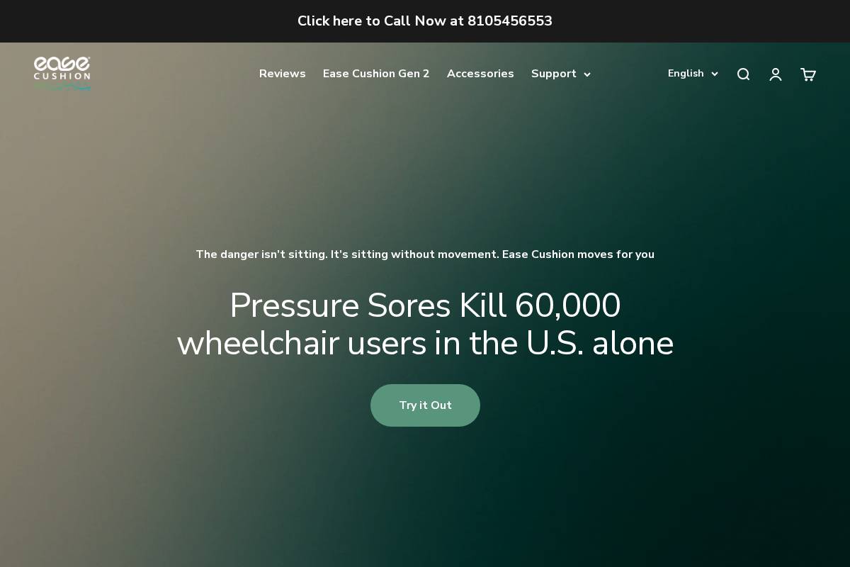 easeseatingsystems.com homepage screenshot