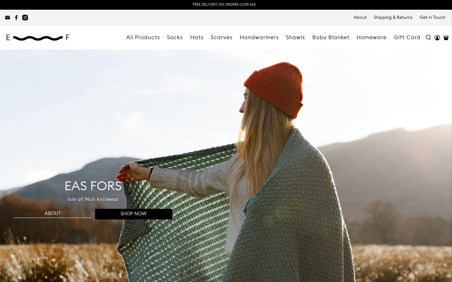 easfors.com homepage screenshot