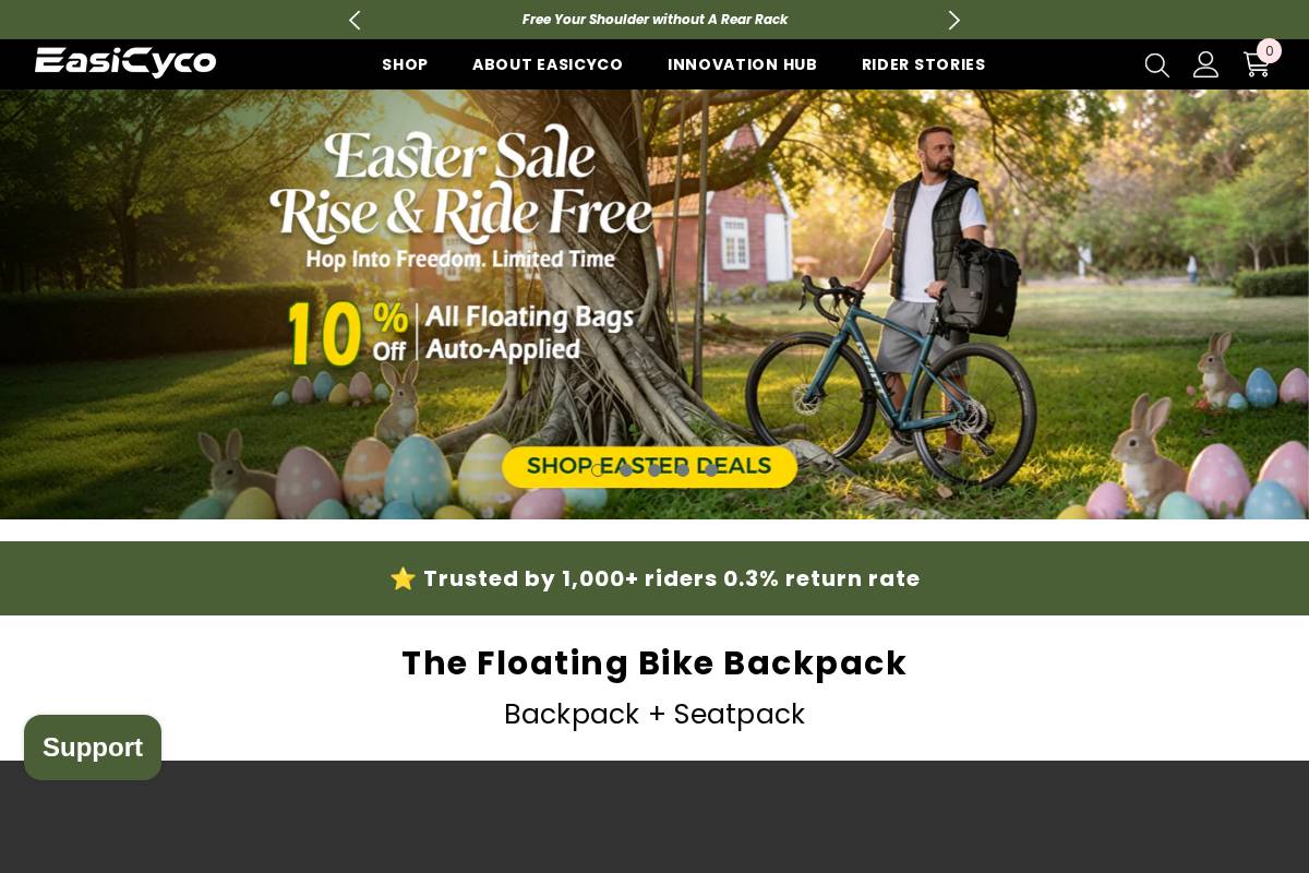 easicyco.com homepage screenshot