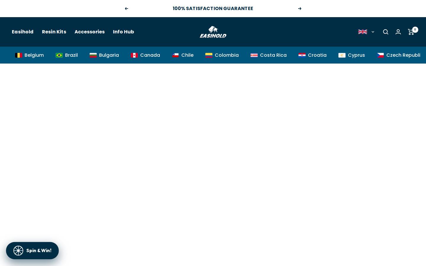 Easihold homepage screenshot