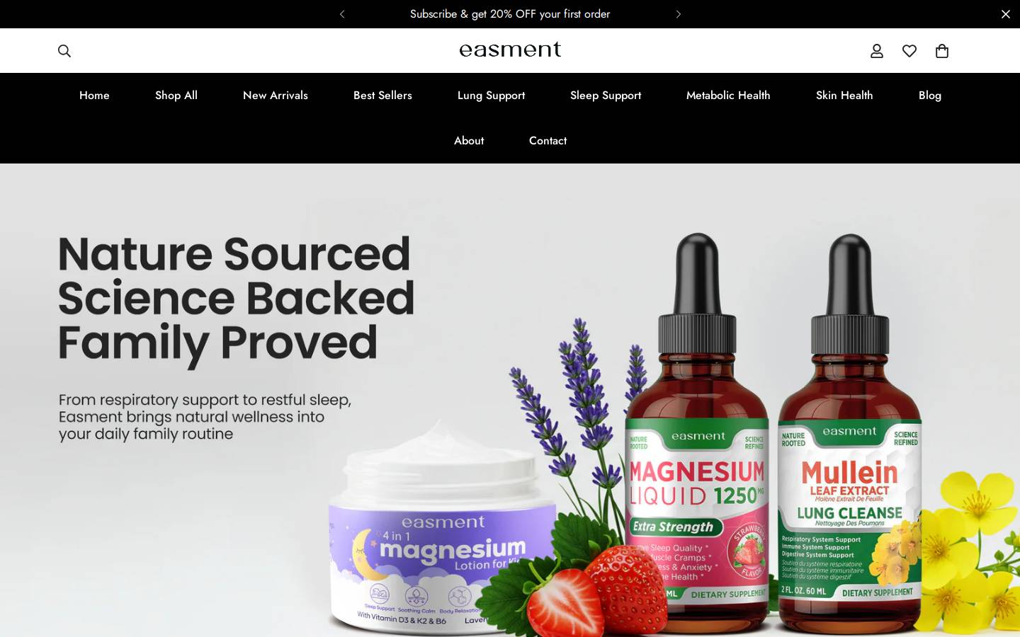 easmentllc.com homepage screenshot