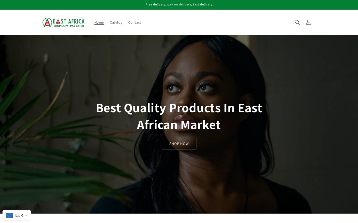 eastafrica.shop homepage screenshot