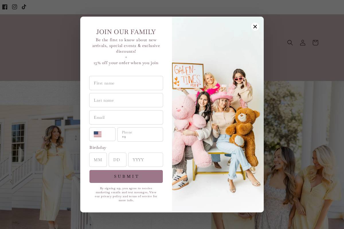 eastandcalla.com homepage screenshot