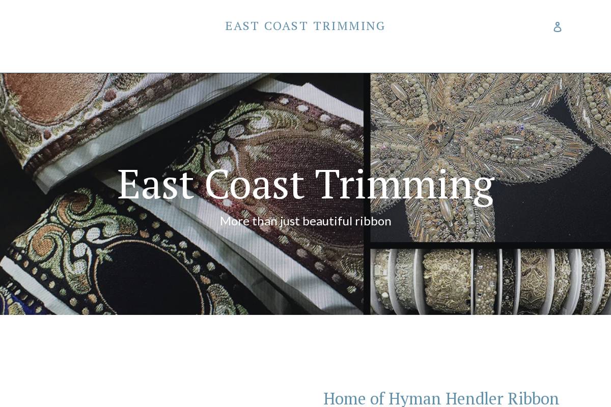 eastcoasttrimming.com homepage screenshot