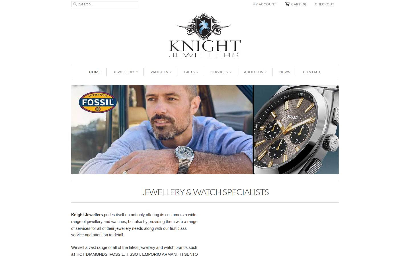 eastgrinsteadjewellers.co.uk homepage screenshot