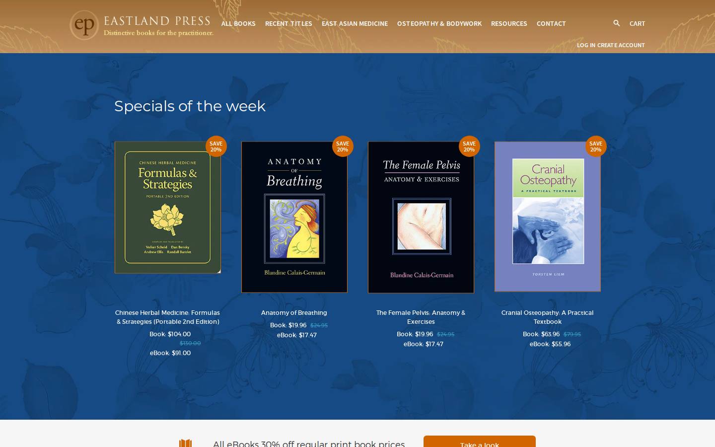 eastlandpress.com homepage screenshot