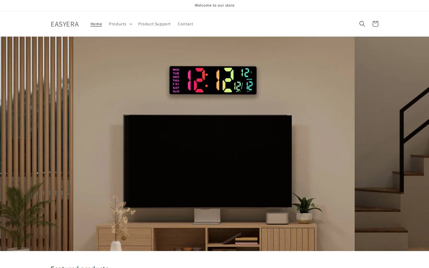 easy-era.com homepage screenshot