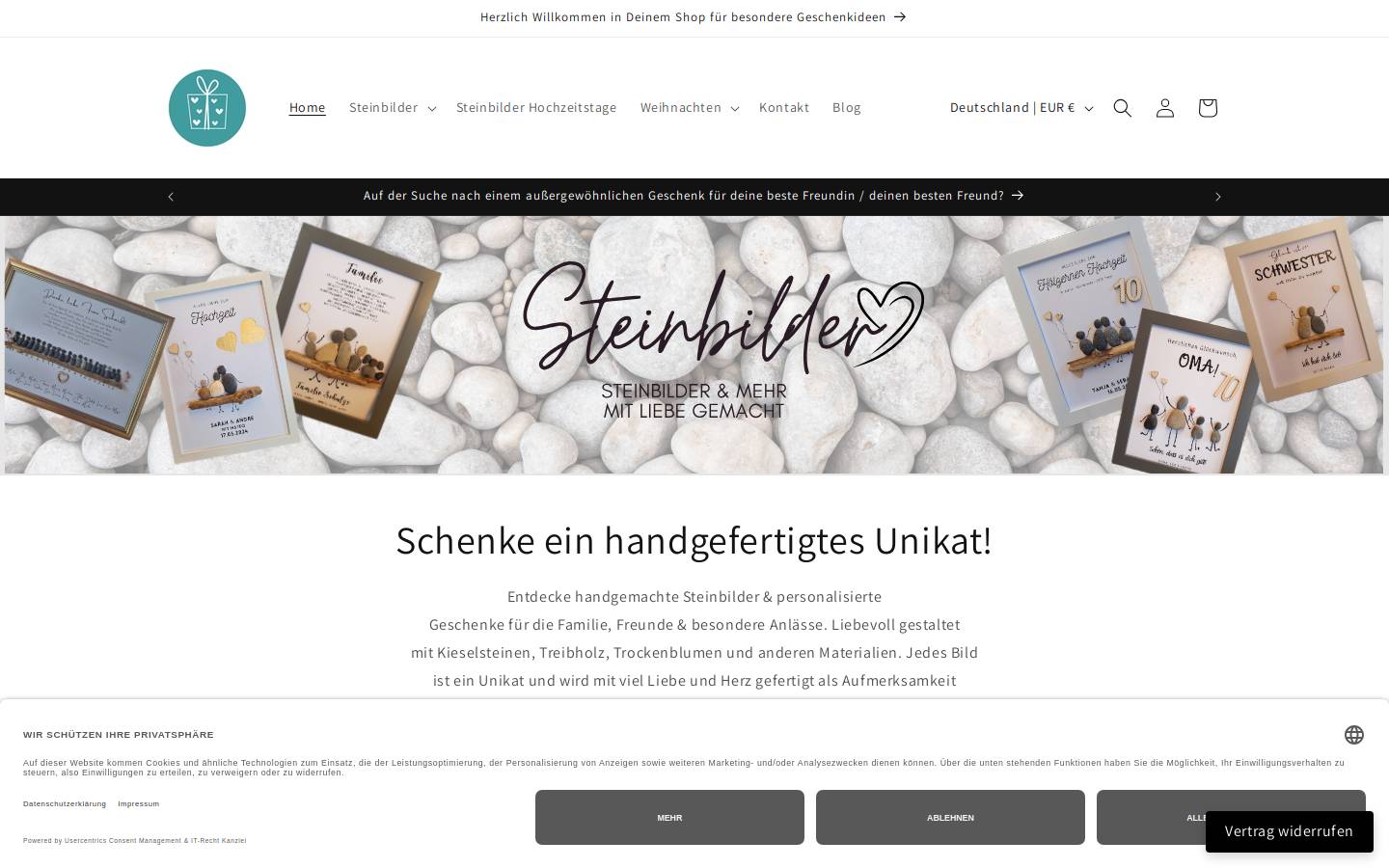 easy-giving.de homepage screenshot
