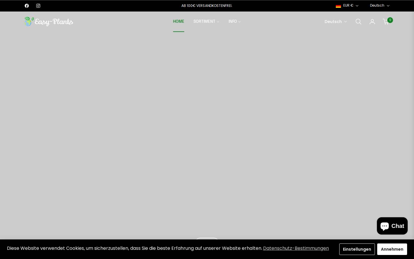 easy-plants.com homepage screenshot