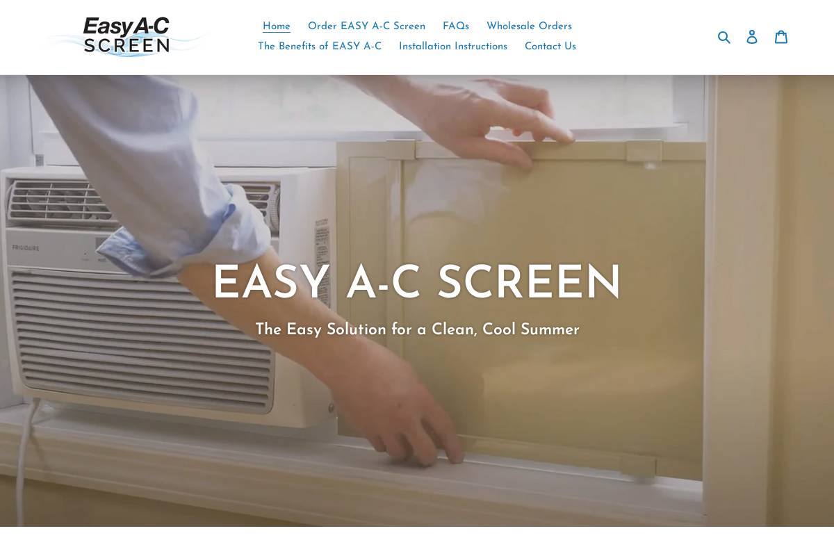 easyacscreen.com homepage screenshot