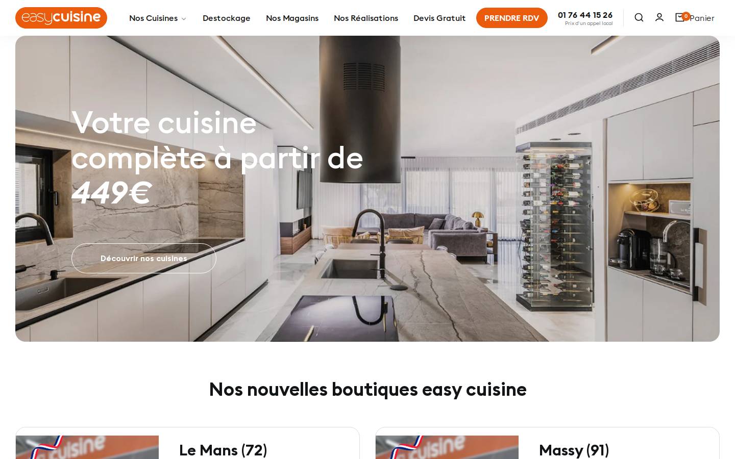 easycuisine.fr homepage screenshot