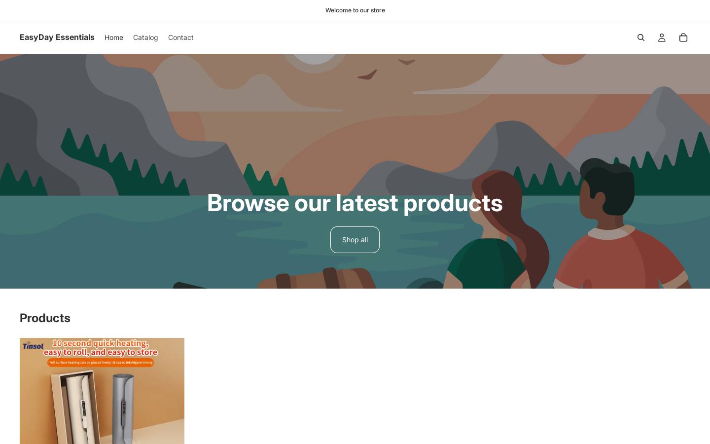 easydayessentials.com homepage screenshot