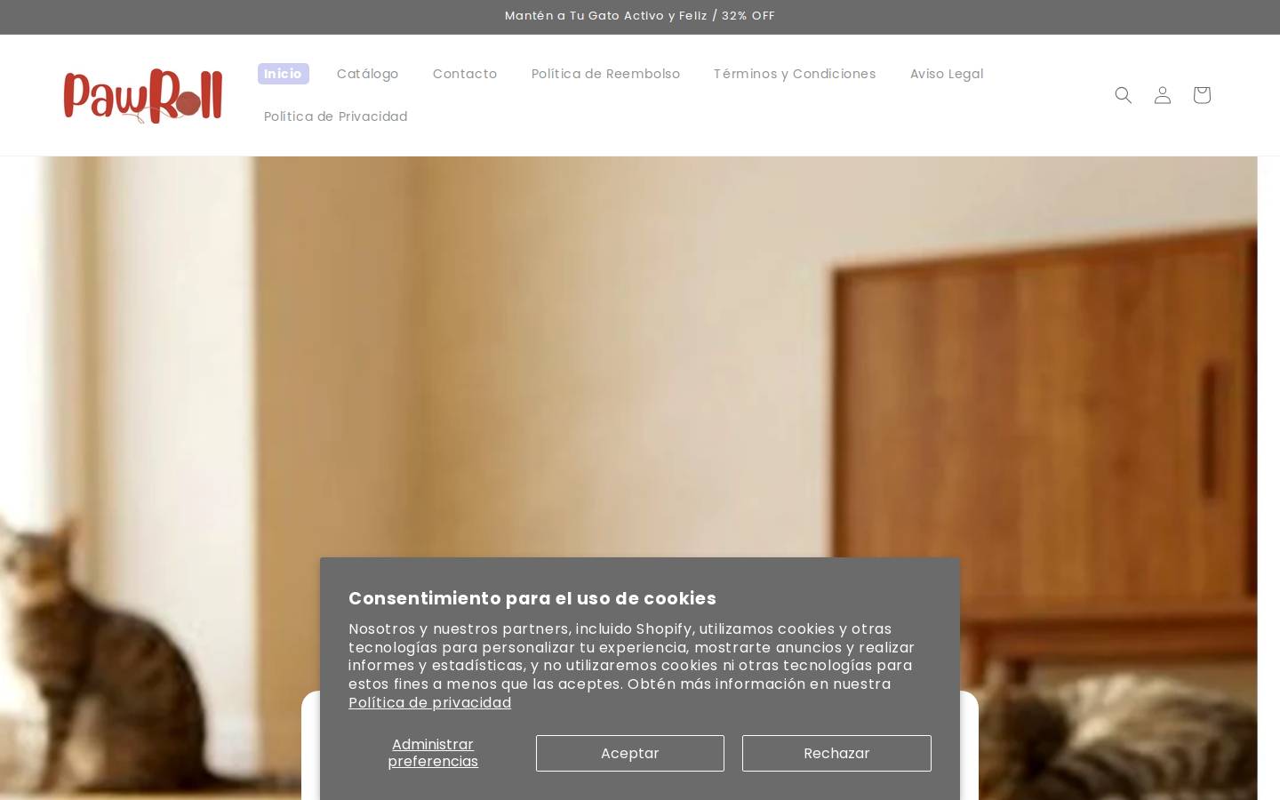 easygoods.es homepage screenshot