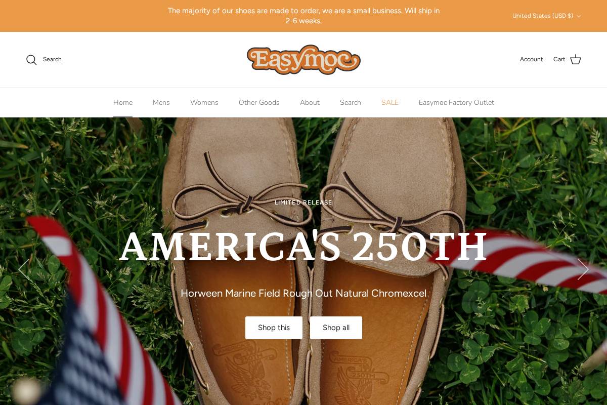 easymocs.com homepage screenshot