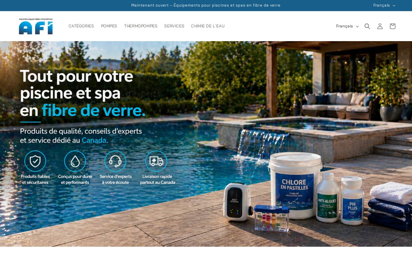 easypoolparts.com homepage screenshot