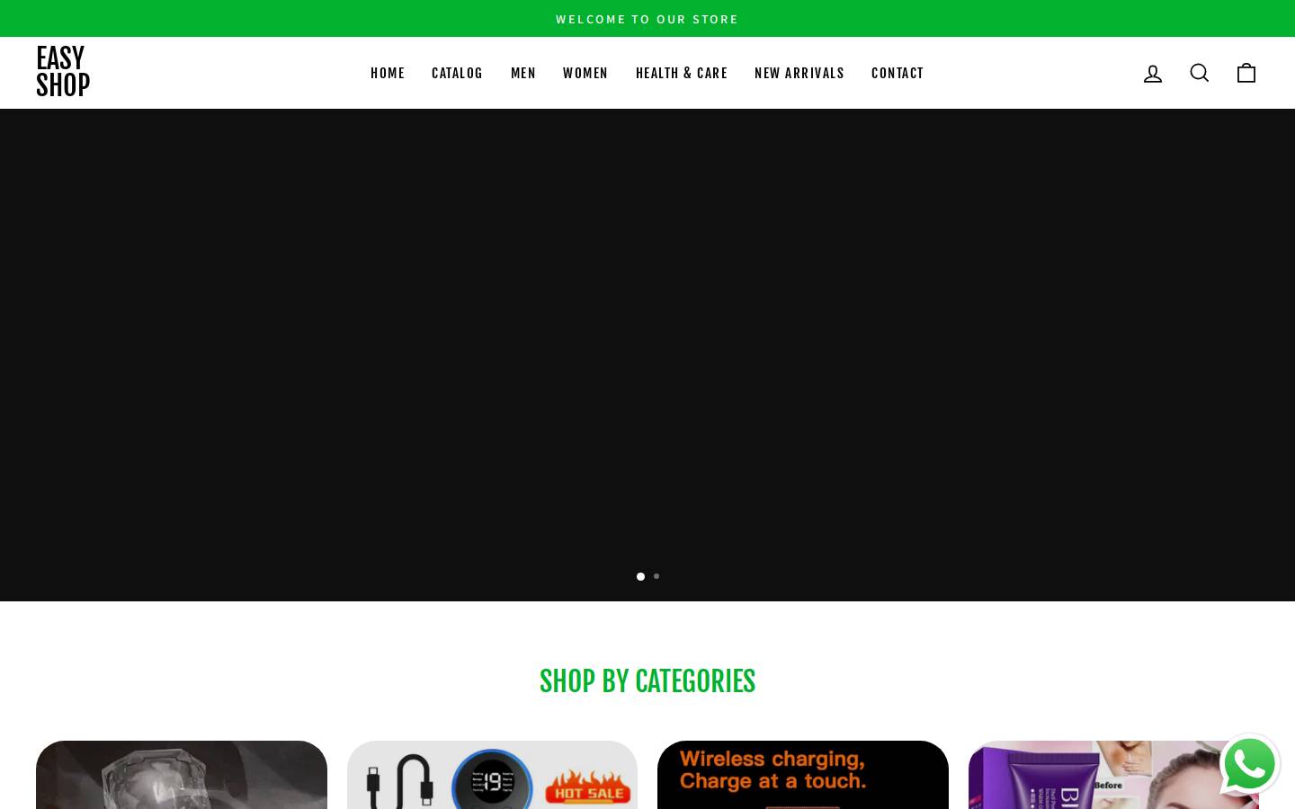 easyshoppk.site homepage screenshot