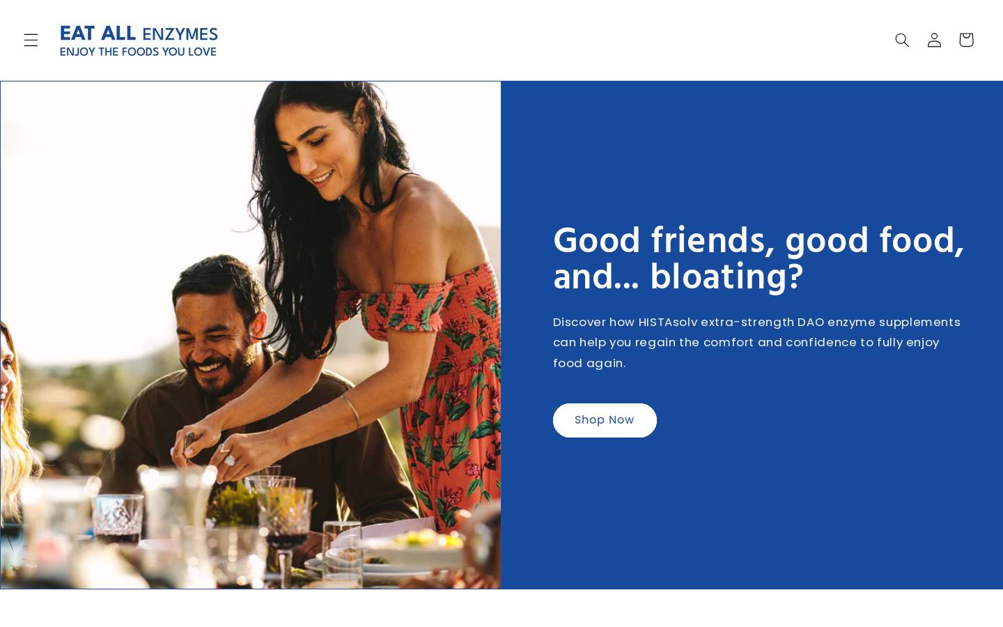 eat-allusa.com homepage screenshot