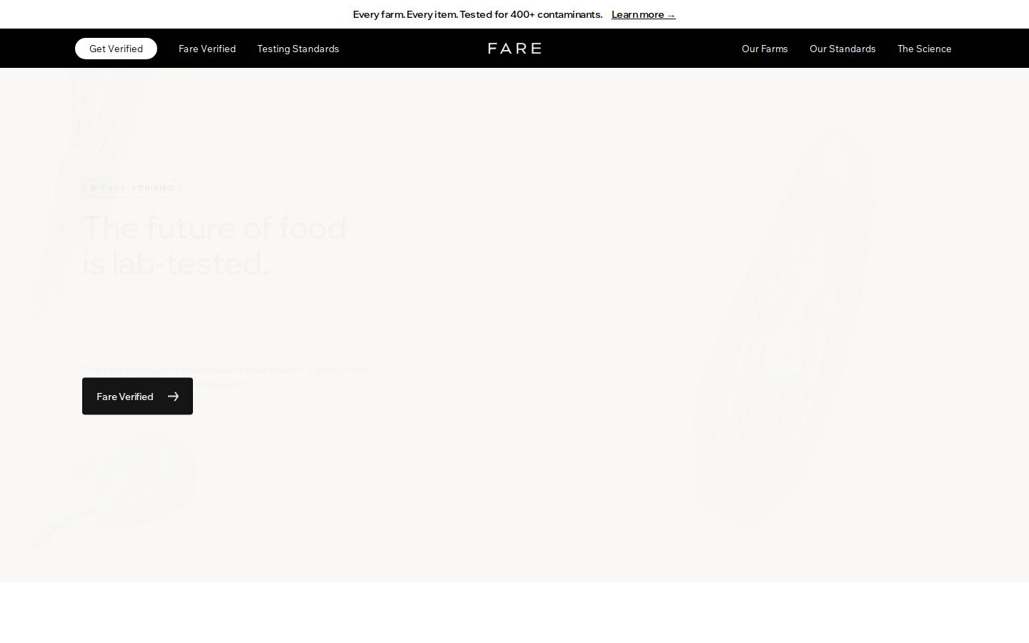 eatfare.com homepage screenshot
