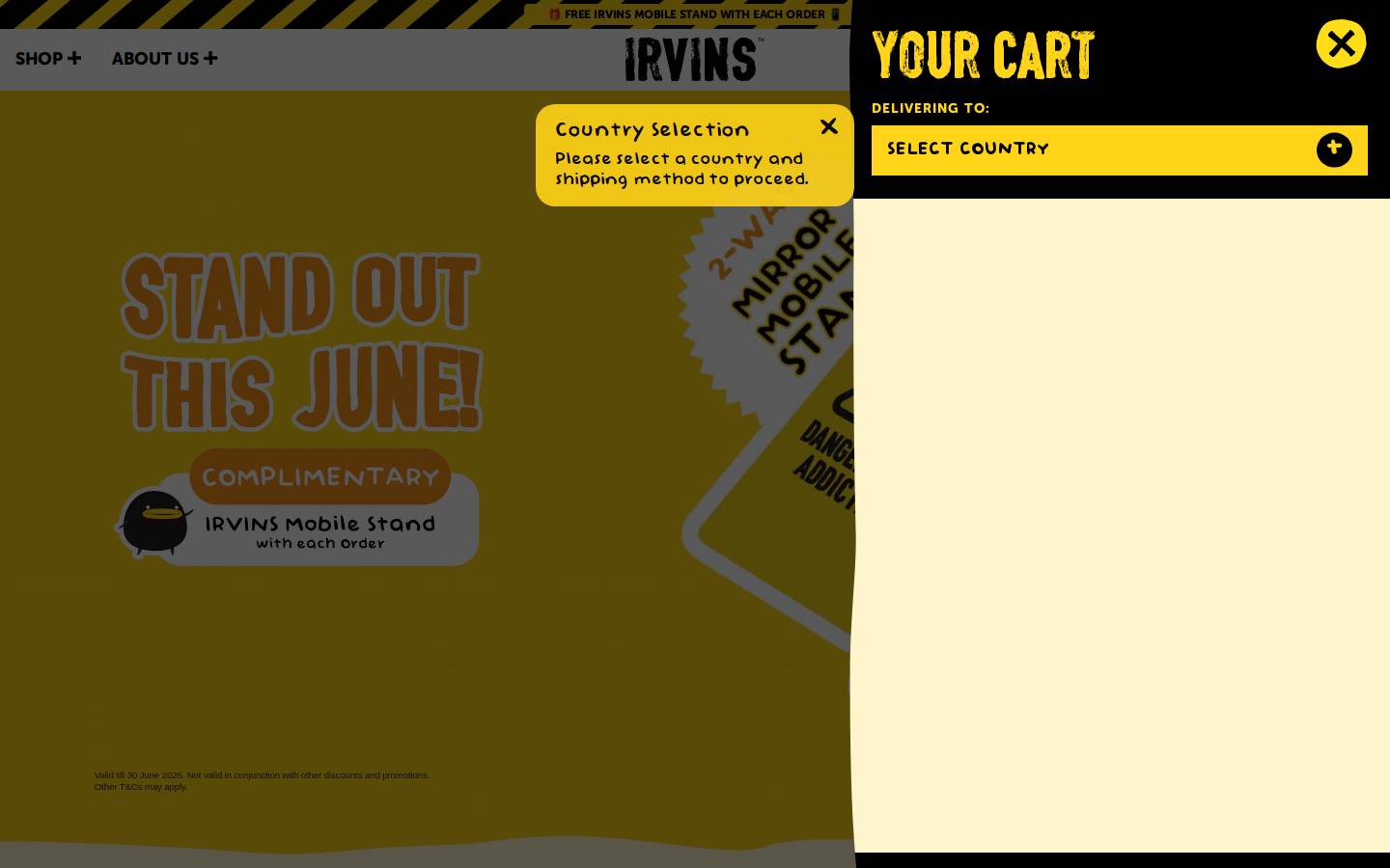 eatirvins.world homepage screenshot