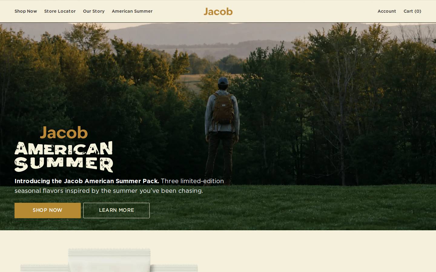 eatjacob.com homepage screenshot