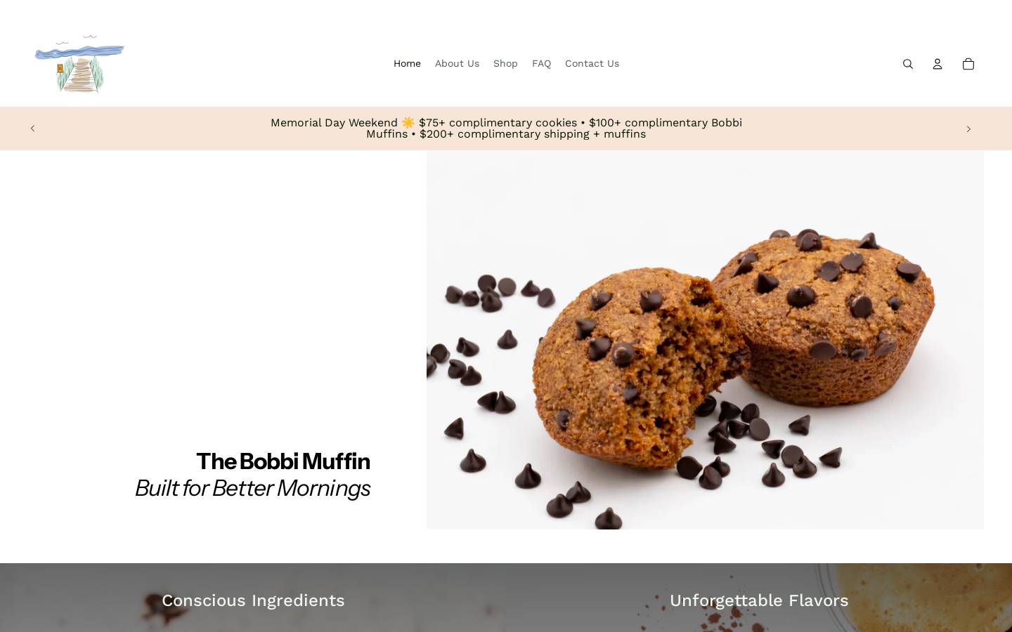 eatkirascookies.com homepage screenshot
