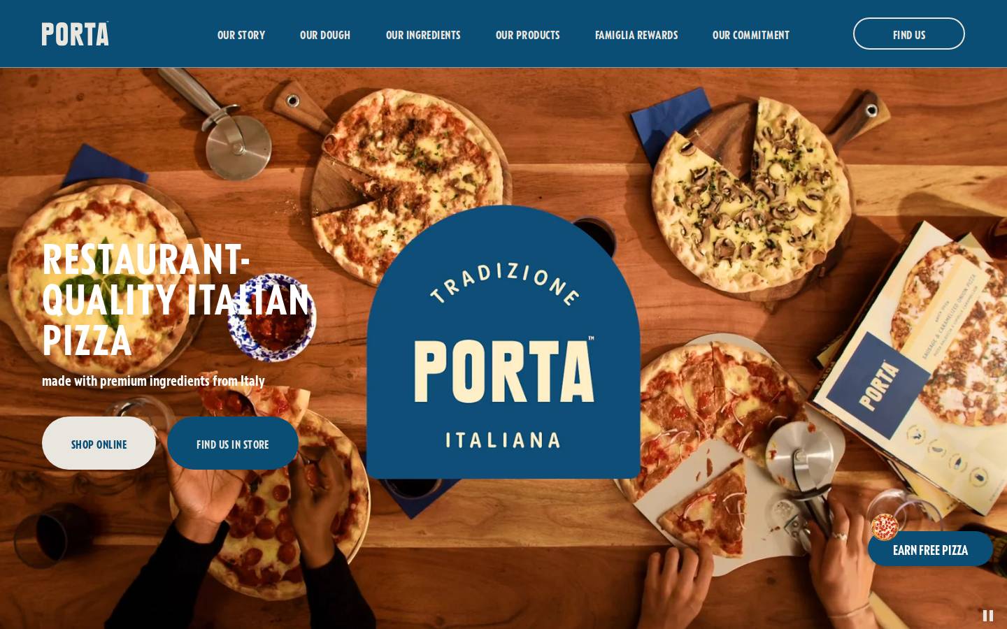 eatporta.com homepage screenshot