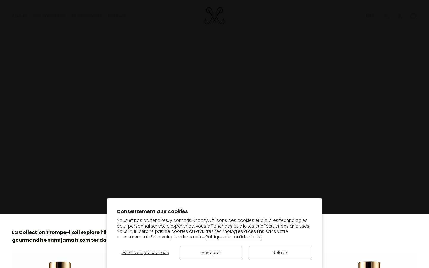 eaudecouture.com homepage screenshot