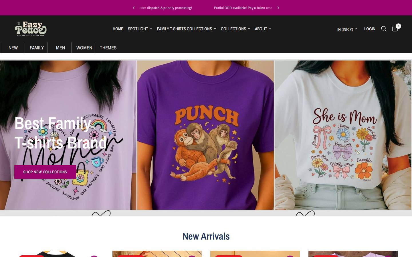 eazypeace.com homepage screenshot
