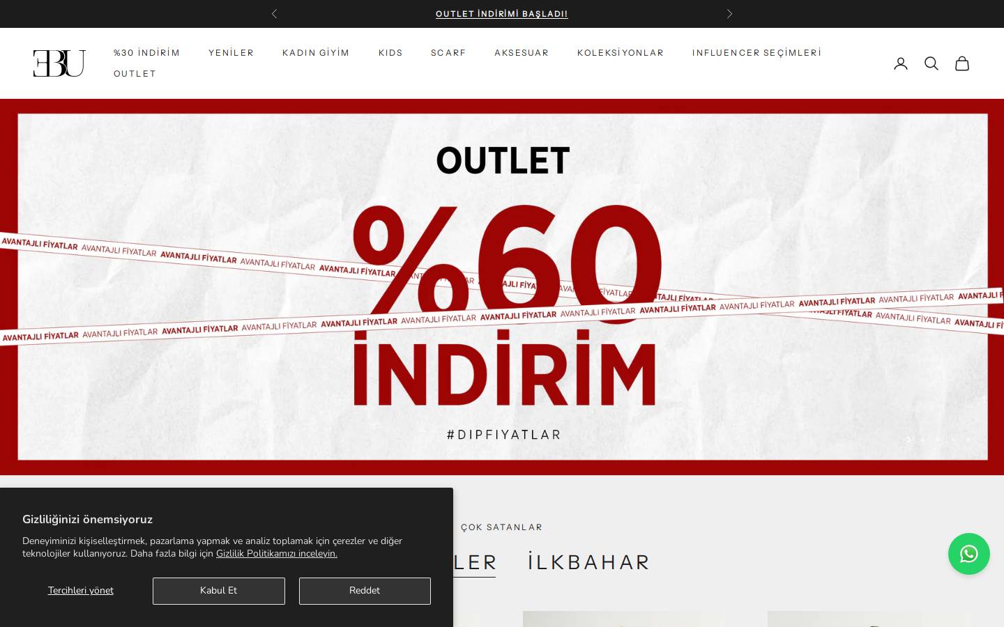 ebuprive.com homepage screenshot