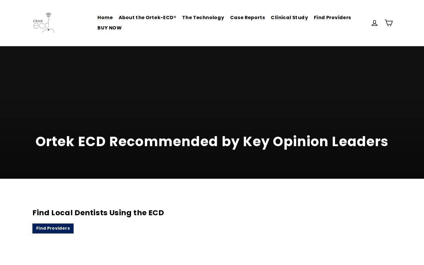 ecddetect.com homepage screenshot