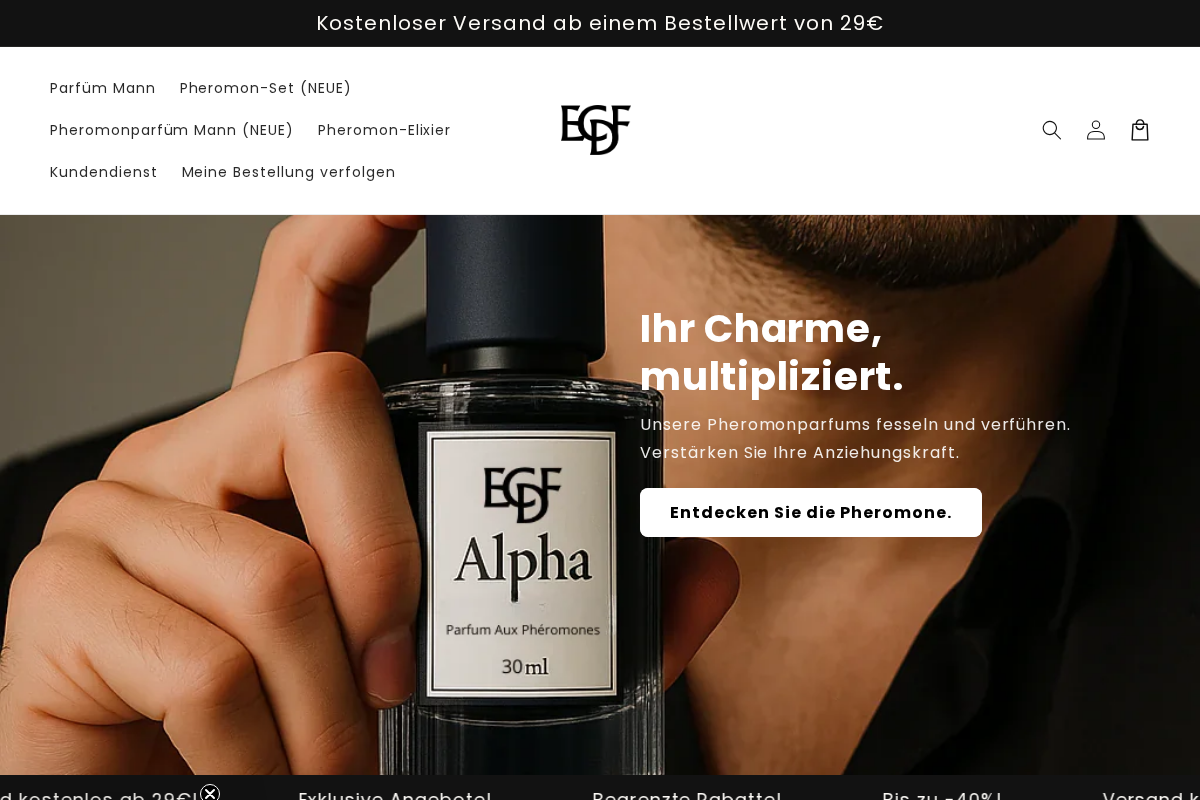 Ecdf De homepage screenshot