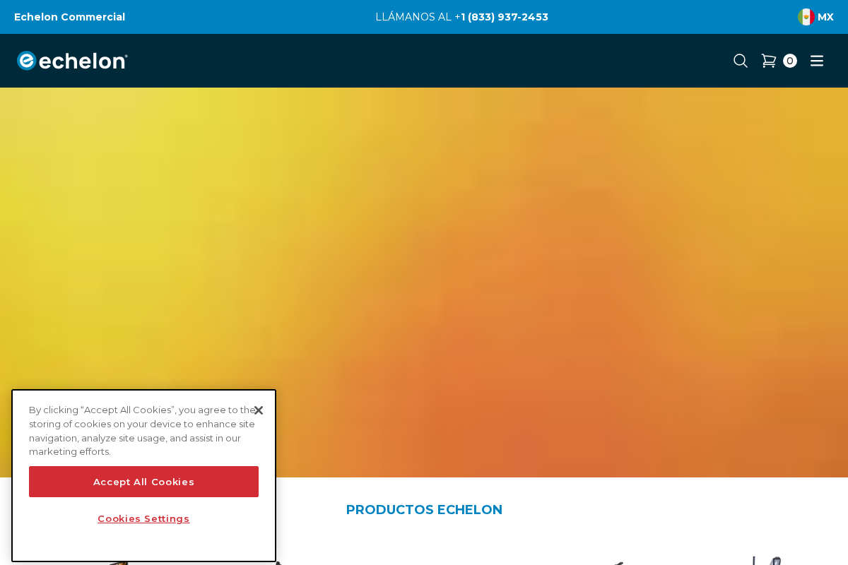 Echelon Fitness México homepage screenshot