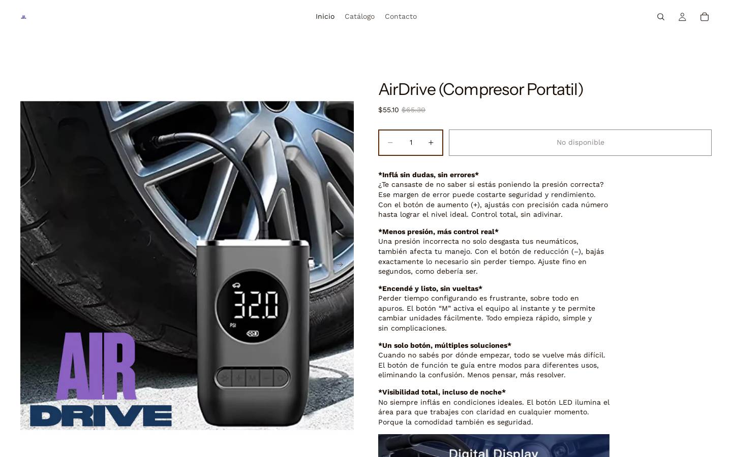 echomarg.store homepage screenshot