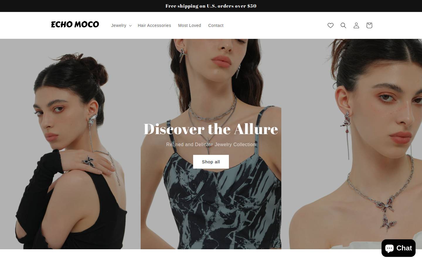 echomoco.com homepage screenshot