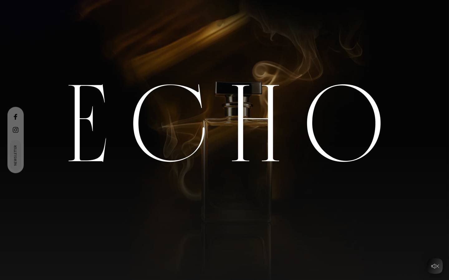 echoperfume.com homepage screenshot