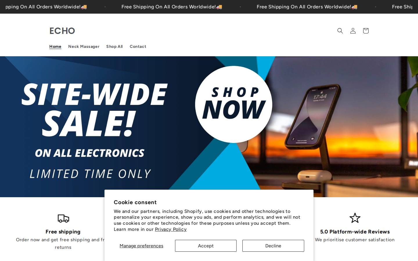 echotech.com.pl homepage screenshot