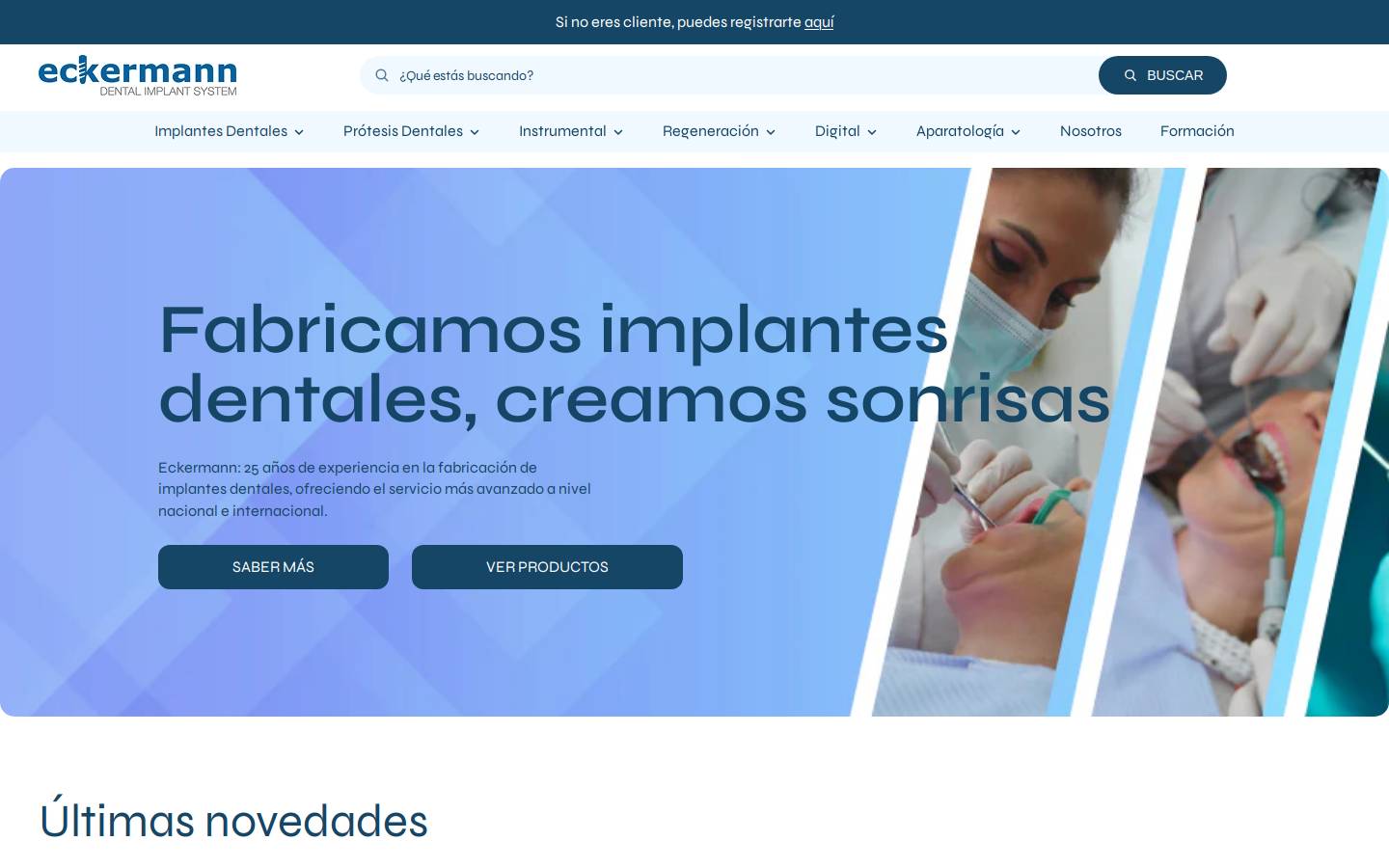 eckermann.es homepage screenshot