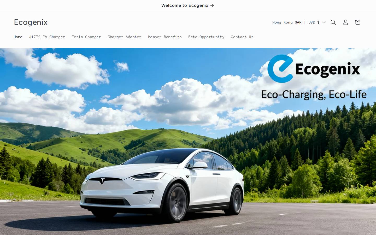eco-genix.com homepage screenshot