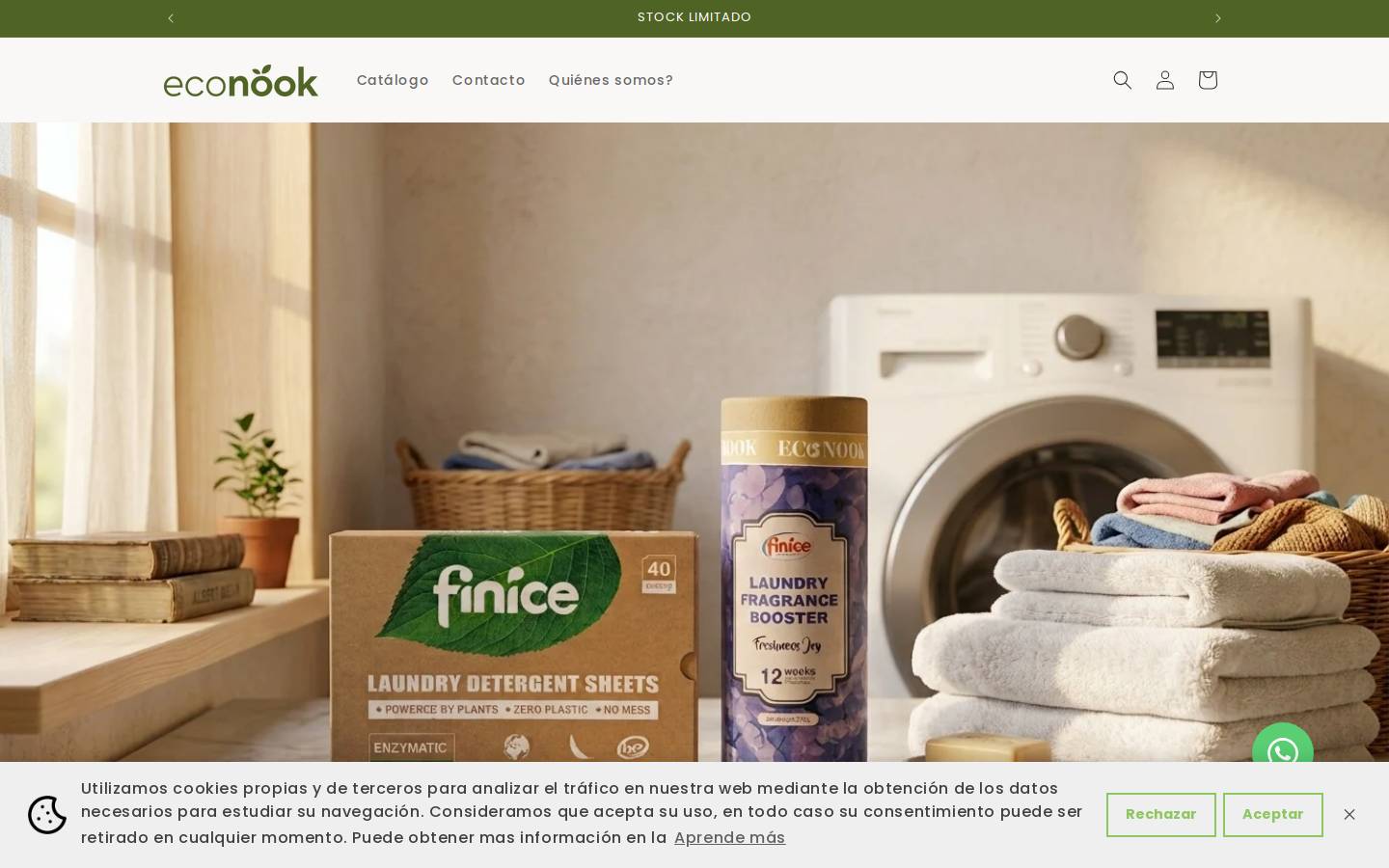 eco-nook.com homepage screenshot