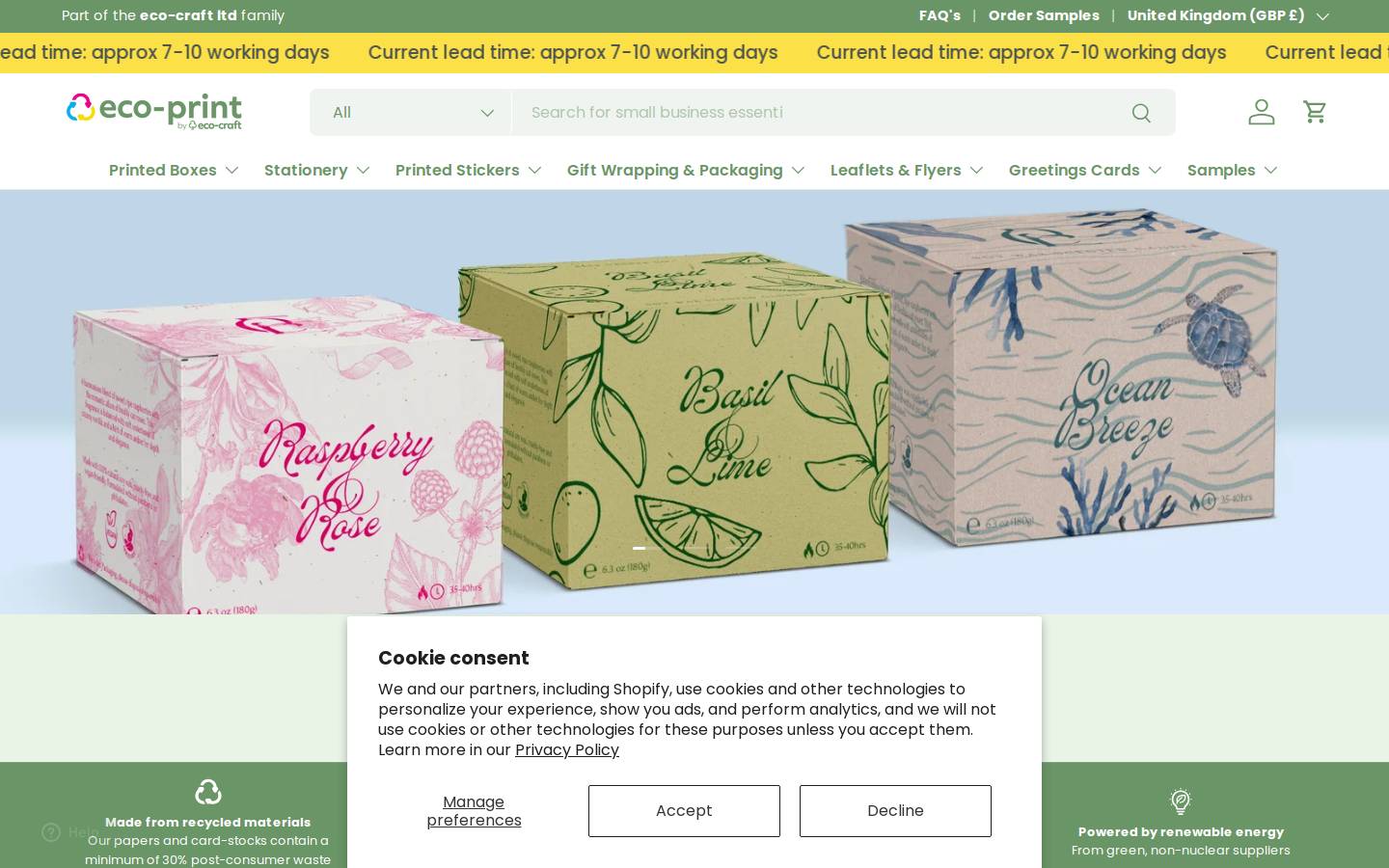 eco-print.ink homepage screenshot