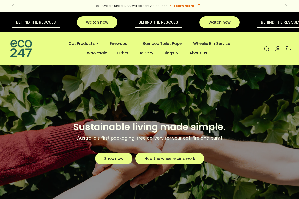 Eco 247 homepage screenshot