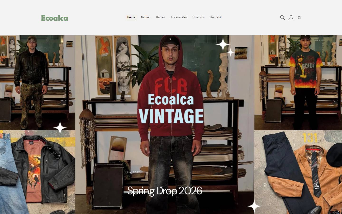 ecoalca.com homepage screenshot