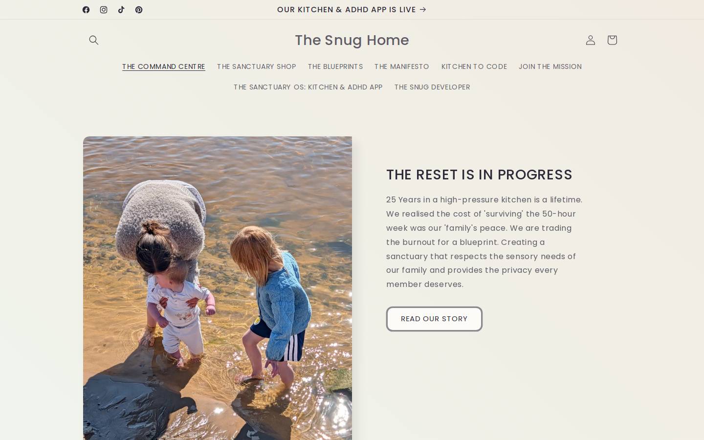 ecoandsnug.com homepage screenshot