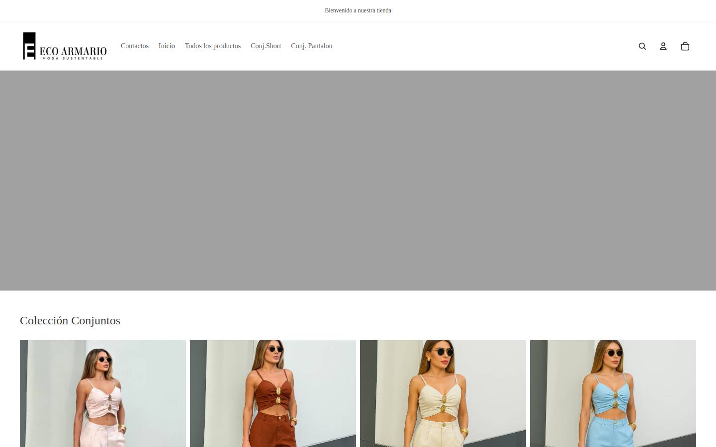 ecoarmario.com homepage screenshot