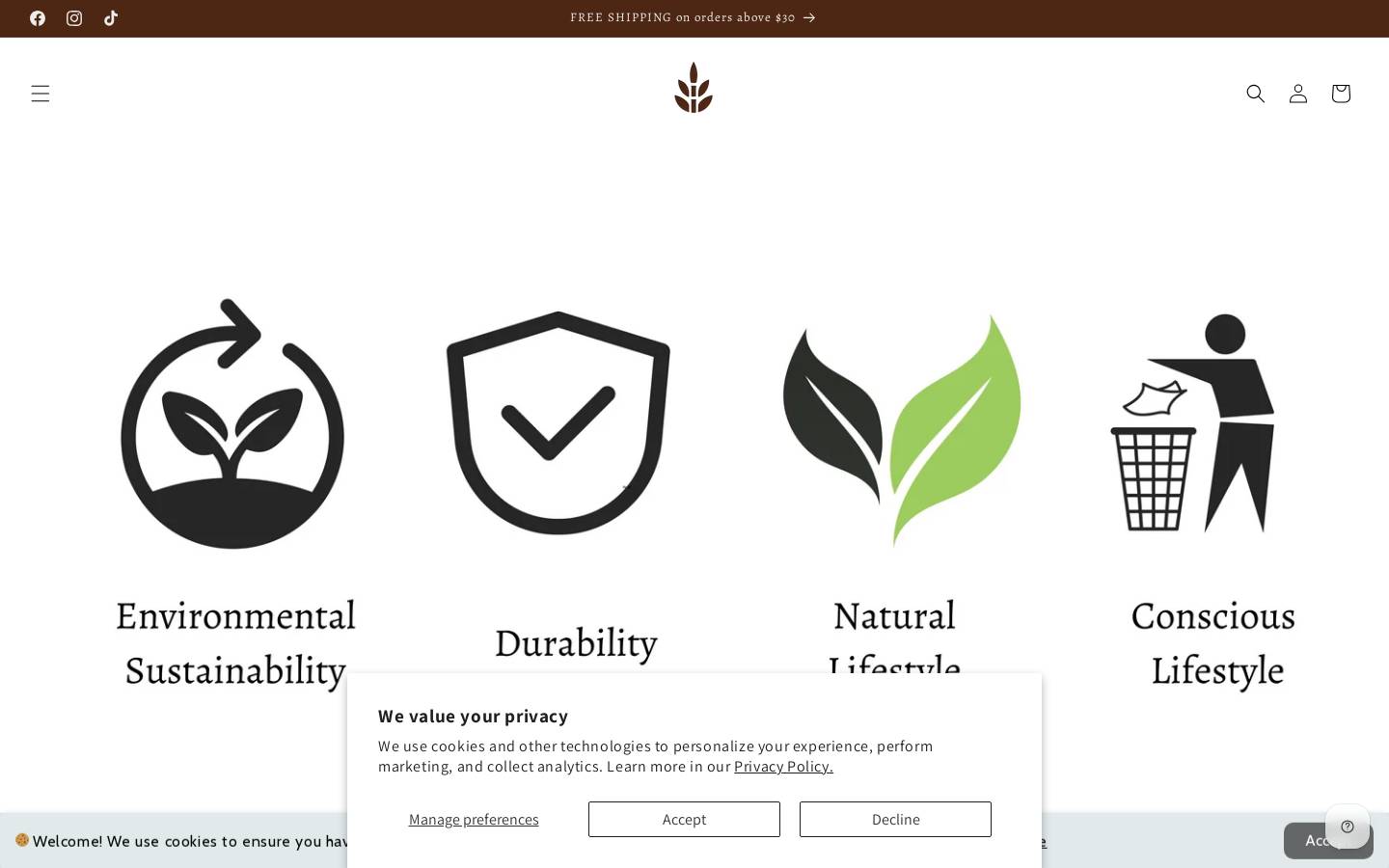 ecobambu.net homepage screenshot