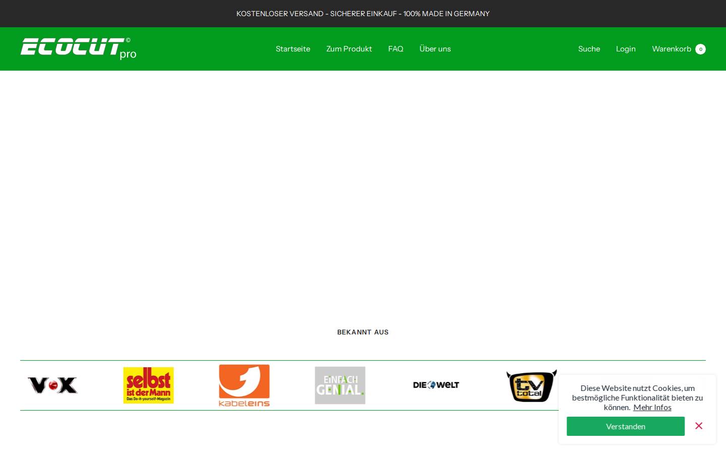 Akron Ug homepage screenshot